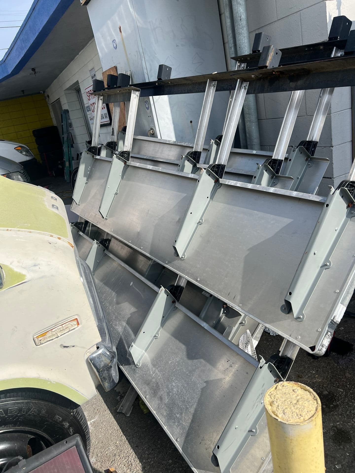 Sprinter Van Folding Stainless Steel SHELVES - Image 1